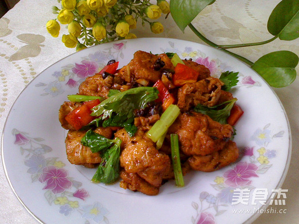 Tofu with Tempeh Sauce recipe