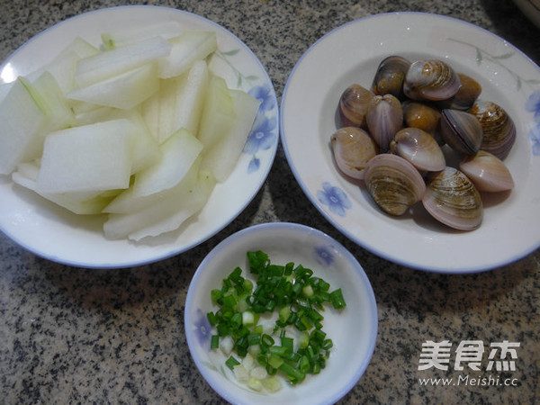 Clam and Winter Melon Soup recipe