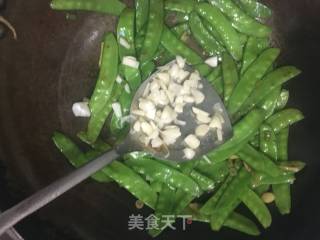 Garlic Snow Peas recipe