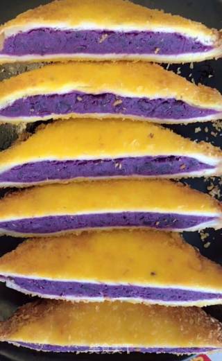 Purple Sweet Potato Sandwich recipe