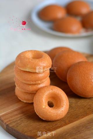 #aca烤明星大赛#doughnut Cake recipe