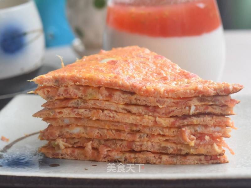 West Red Egg Pancakes