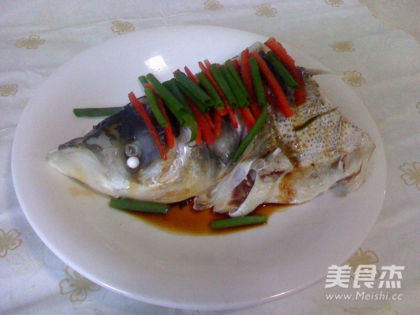 Steamed Male Fish Head recipe