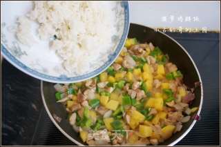 Pineapple Chicken Drumstick Rice recipe