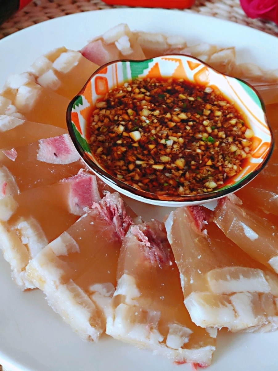 Beauty and Delicious Pig Skin Jelly