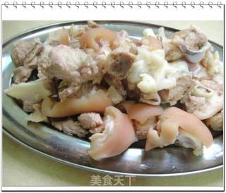 Braised Pork Knuckle with Soy Beans recipe