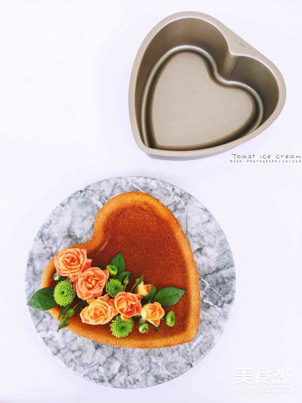 Sponge Heart Cake recipe