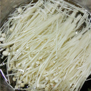 Boiled Enoki Mushroom recipe