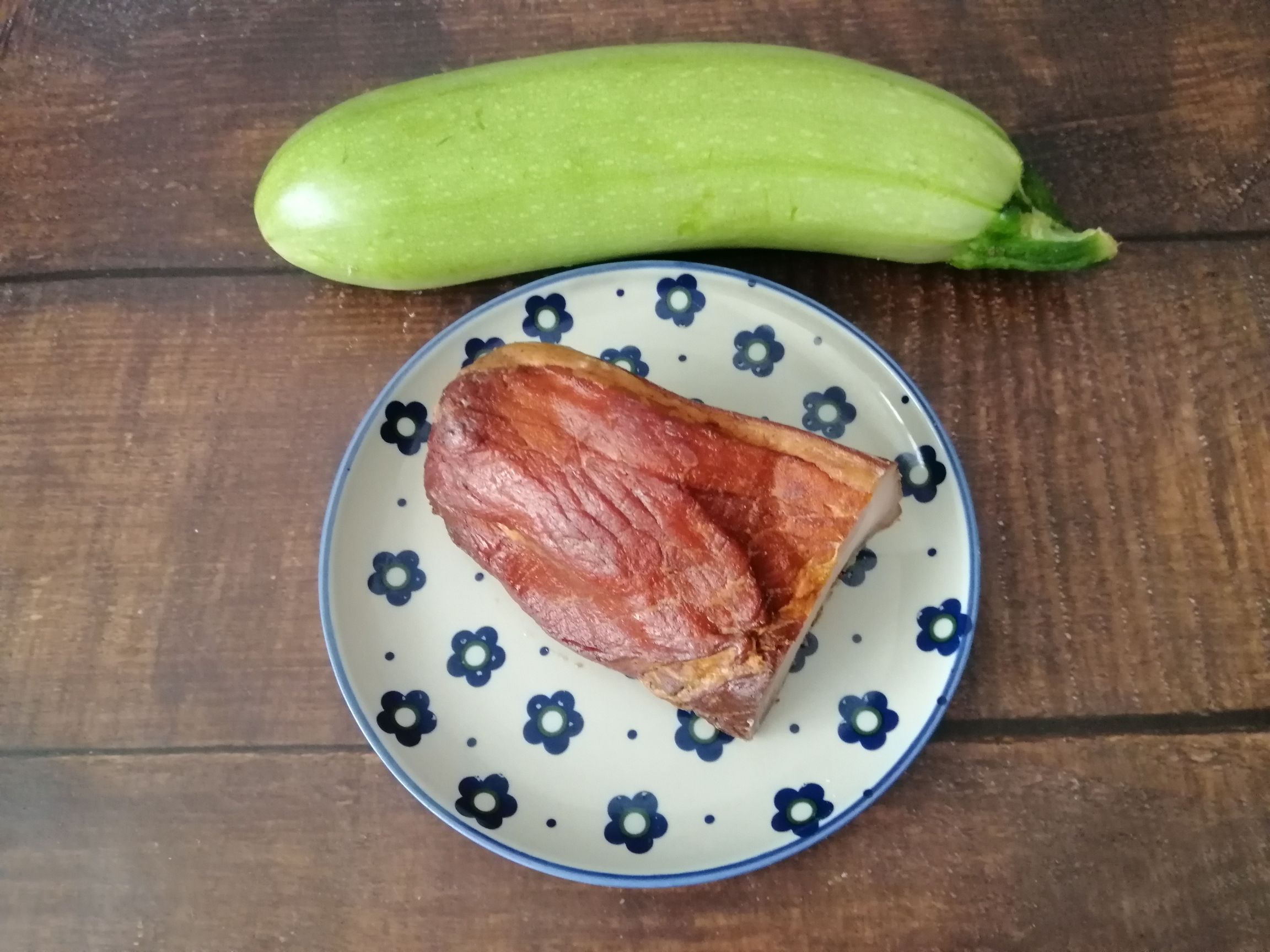 Zucchini Fried Bacon recipe