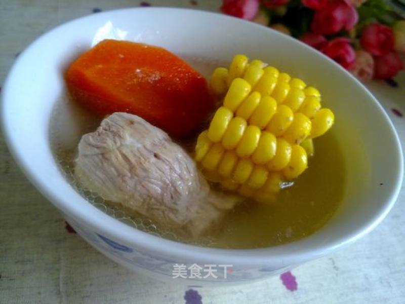 Corn Pork Ribs Soup recipe