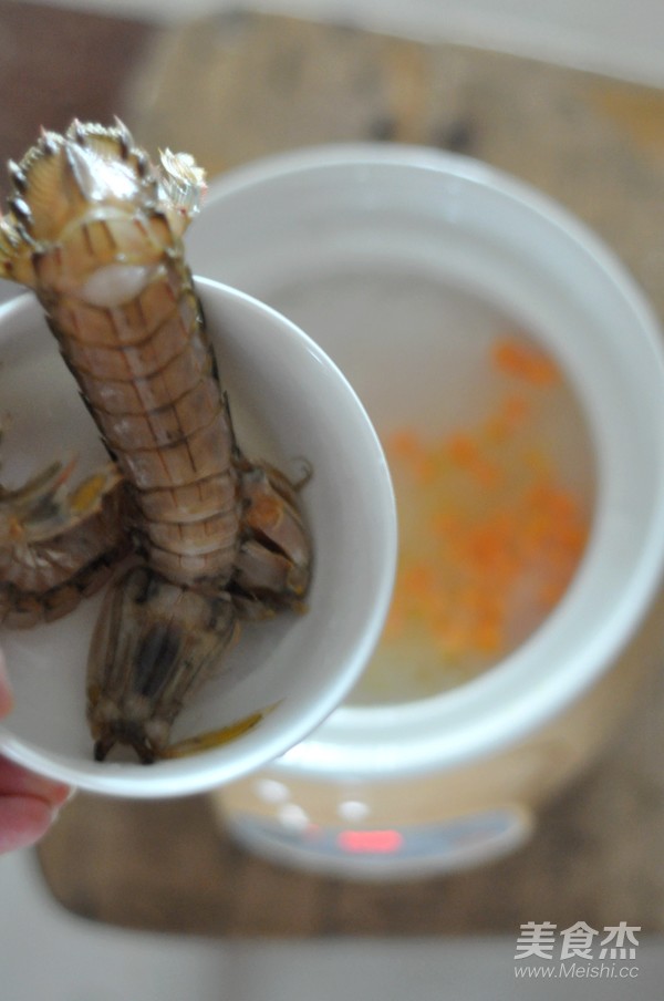 Pippi Shrimp and Carrot Porridge recipe