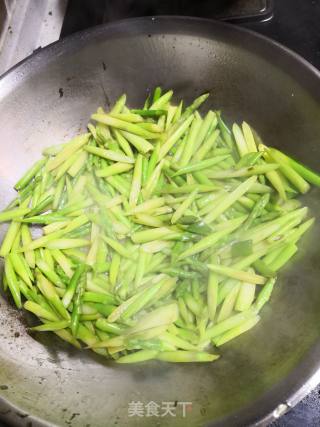 Stir-fried Asparagus recipe