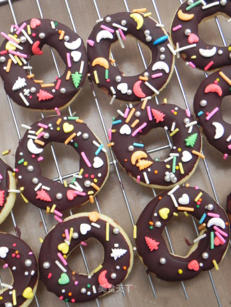 #aca Baking Star Competition #chocolate Donut Cookies recipe