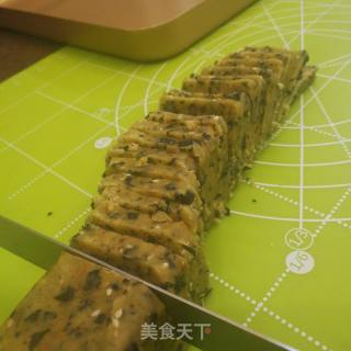 Seaweed Pork Floss Biscuits (afternoon Snack) recipe