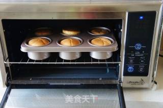 Oatmeal Purple Sweet Potato Cake Cup recipe