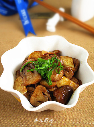 Zizania Straw Mushroom in Oyster Sauce recipe