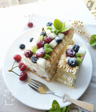 Fruit Naked Cake recipe