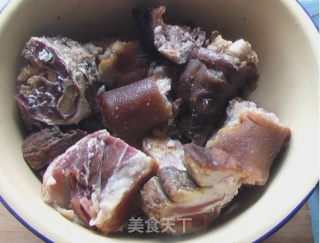 Peanut Cured Pork Leg Soup recipe