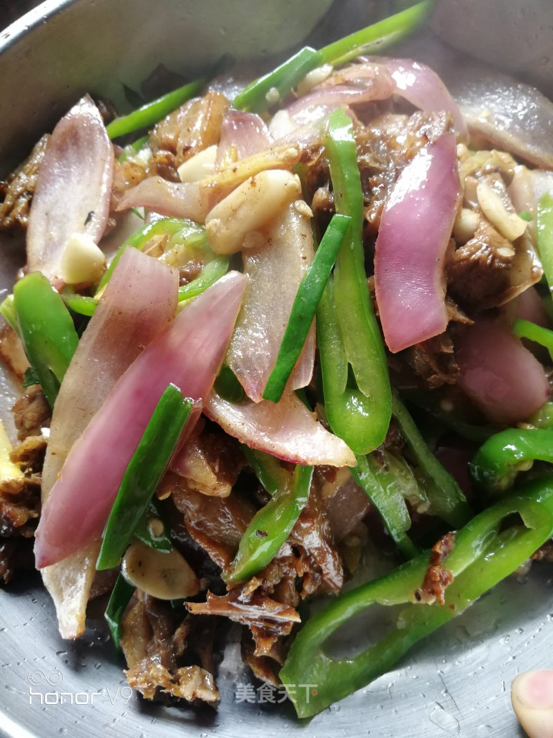 *reunion Rice** Goose Meat Fried with Onion