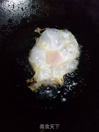 Fried Poached Egg recipe