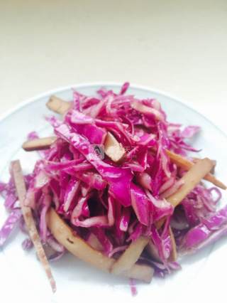 Purple Cabbage Salad recipe