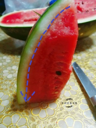Eat Watermelon Skillfully recipe