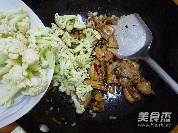 Stir-fried Cauliflower recipe