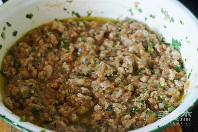 Mother-in-law Ding Stuffed Wheat Ear Dumplings recipe