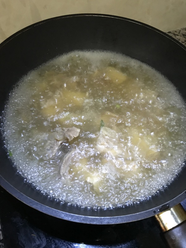 Beef Tendon Fish Noodle Soup recipe