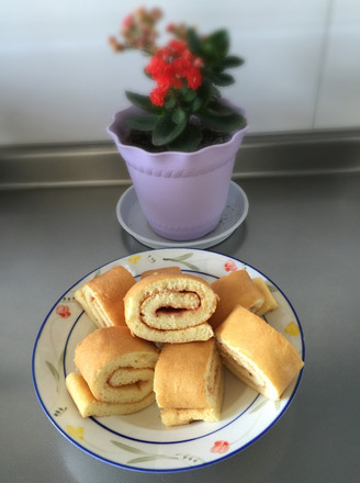 Jam Cake Roll recipe