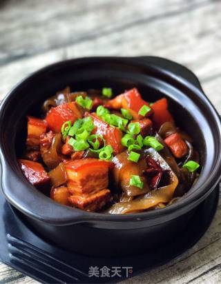 Pork Stew Noodles recipe
