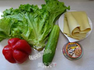 Spicy Scallop and Bean Curd Roll recipe