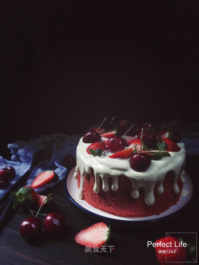 Red Velvet Chiffon Cake recipe