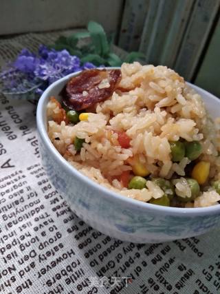 [fantasy Delicacies] Lazy Version ~ Braised Rice with Sausage recipe