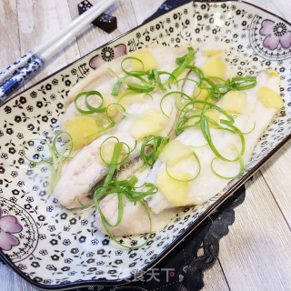 Salt-steamed Boneless Three Teeth Fish recipe