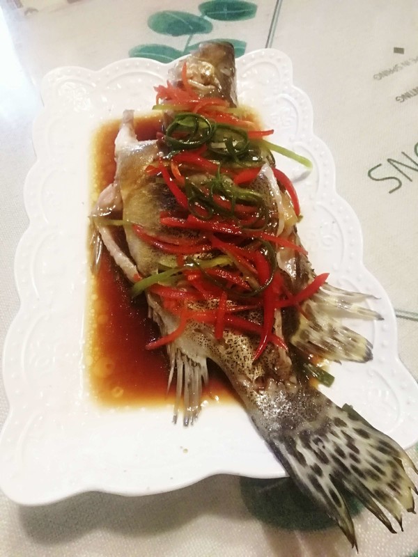 Steamed Mandarin Fish recipe