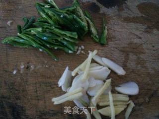 Green Pepper and Potato Shreds recipe