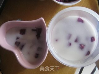 Purple Potato Pudding recipe