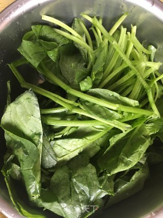 Spinach with Sesame Seeds recipe