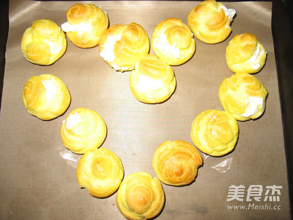 Ice Cream Soft Puffs recipe