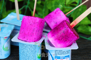 Dragon Fruit Yogurt Popsicles recipe