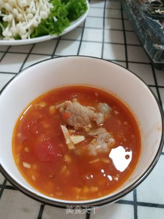 Tomato Beef Hot Pot recipe