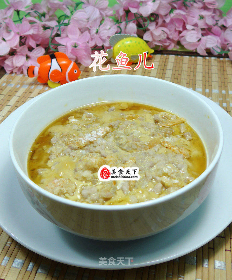 Steamed Minced Pork with Eggs recipe