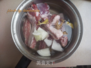 Vegetable Sour Soup & Grilled Ribs recipe