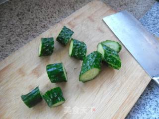 Dried Tofu and Cucumber Slices recipe