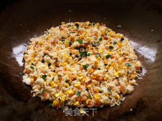 Shrimp and Egg Fried Rice recipe