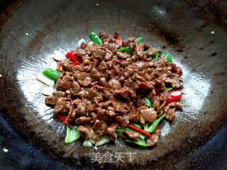 Stir-fried Pork with Double Peppers recipe