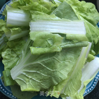 Stir-fried Milk Cabbage with Tea Oil recipe