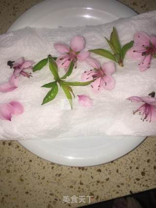 Peach Blossom Yogurt Cheese Mousse Cake recipe