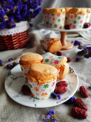 Red Date Raisin Cake Cup recipe